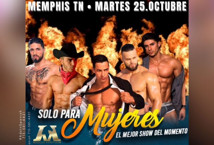 25.Oct Memphis TN: Solo Para Mujeres/Latin Studs Live