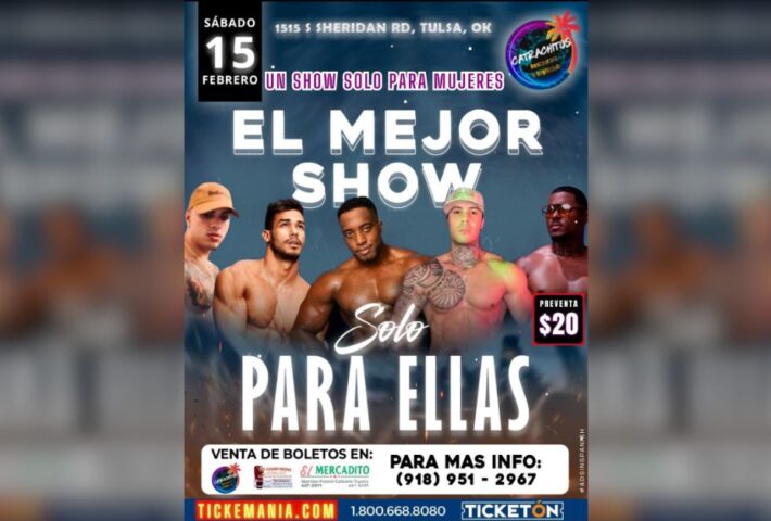 Show Solo Para Ellas: Tulsa 15.Feb.2025